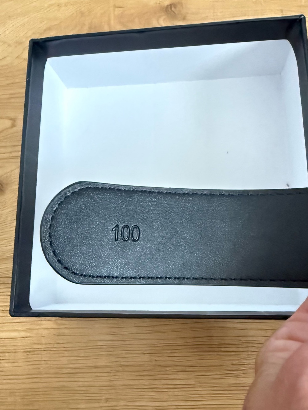 NEW Gucci Black Leather Belt with Silver Double G Buckle - Picture 3 of 5